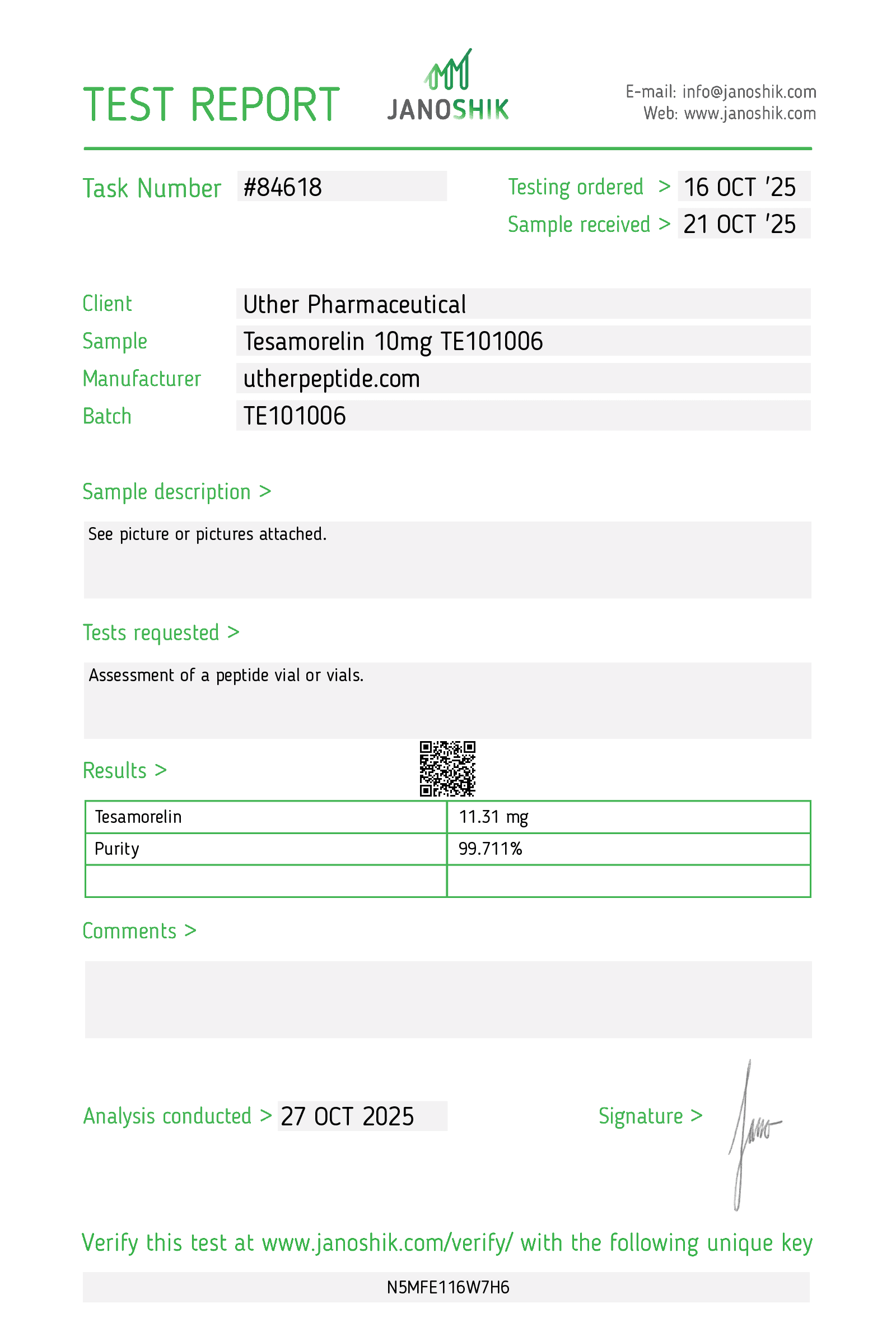 Tesamorelin - 10MG - Image 2