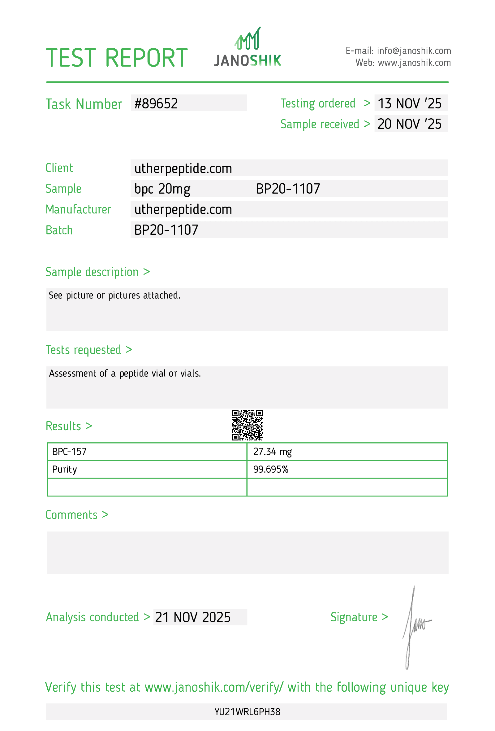 BPC-157 - 20MG - Image 2