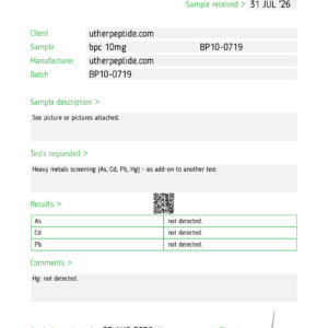 BPC-157 - 10MG - Image 3