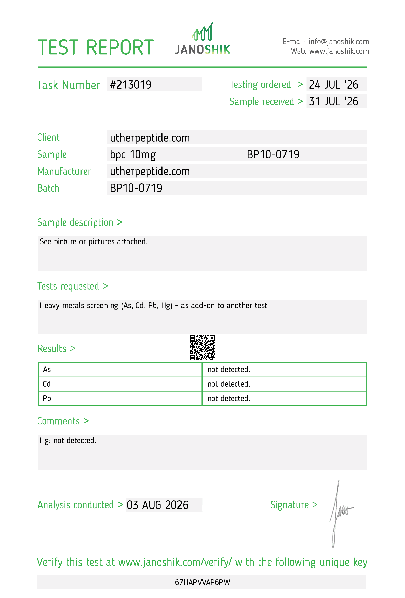 BPC-157 - 10MG - Image 3
