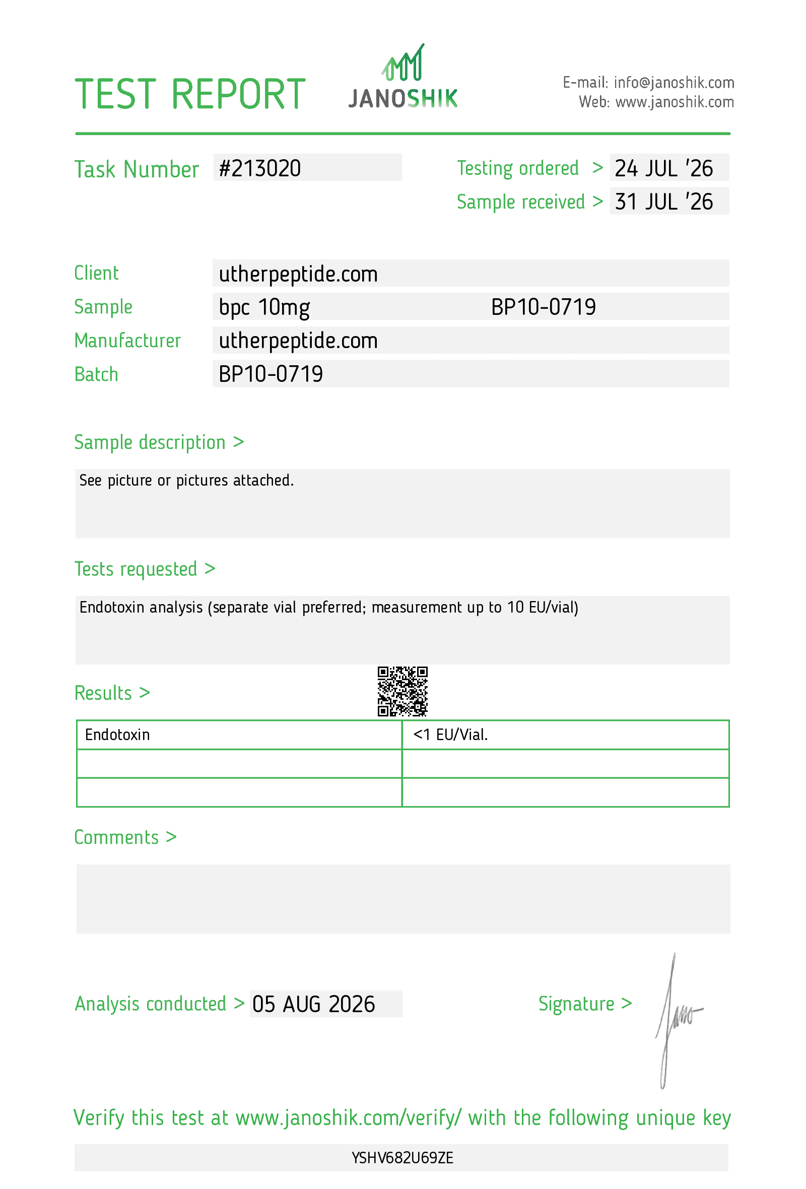 BPC-157 - 10MG - Image 2